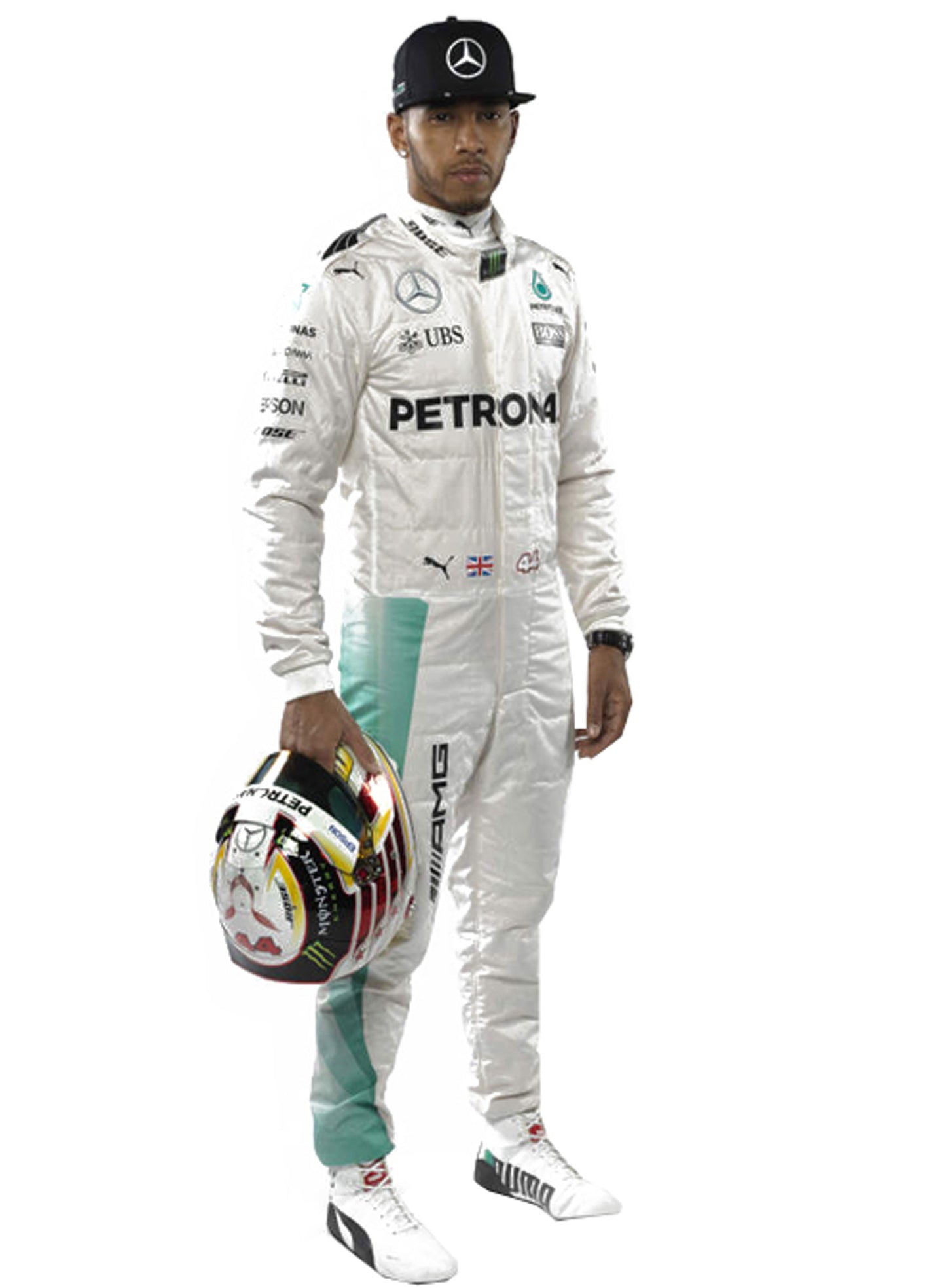 Lewis Hamilton PETRONAS 2016 Mercedes F1 Race Suit Go Kart Racing Suit