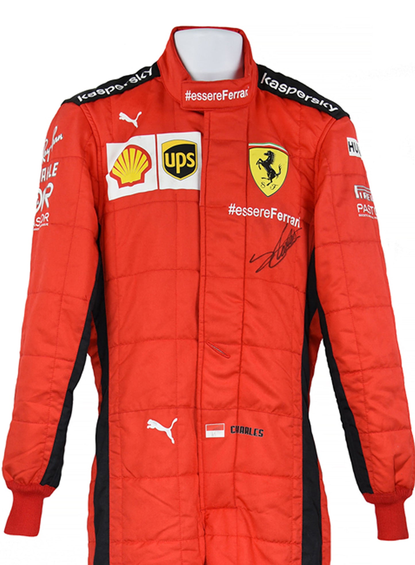 Charlec Leclrec Ferrari 2020 F1 Race Suit Go Kart Racing Suit