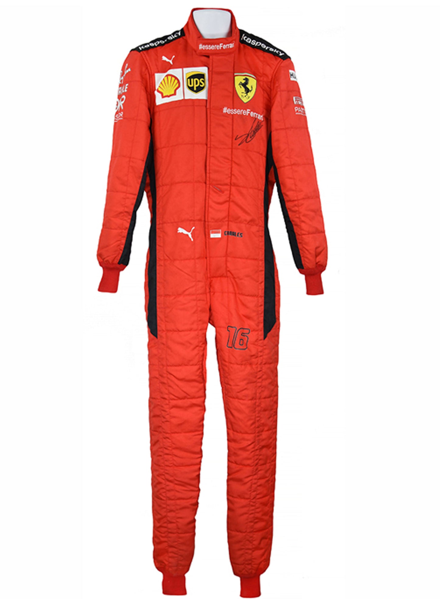 Charlec Leclrec Ferrari 2020 F1 Race Suit Go Kart Racing Suit