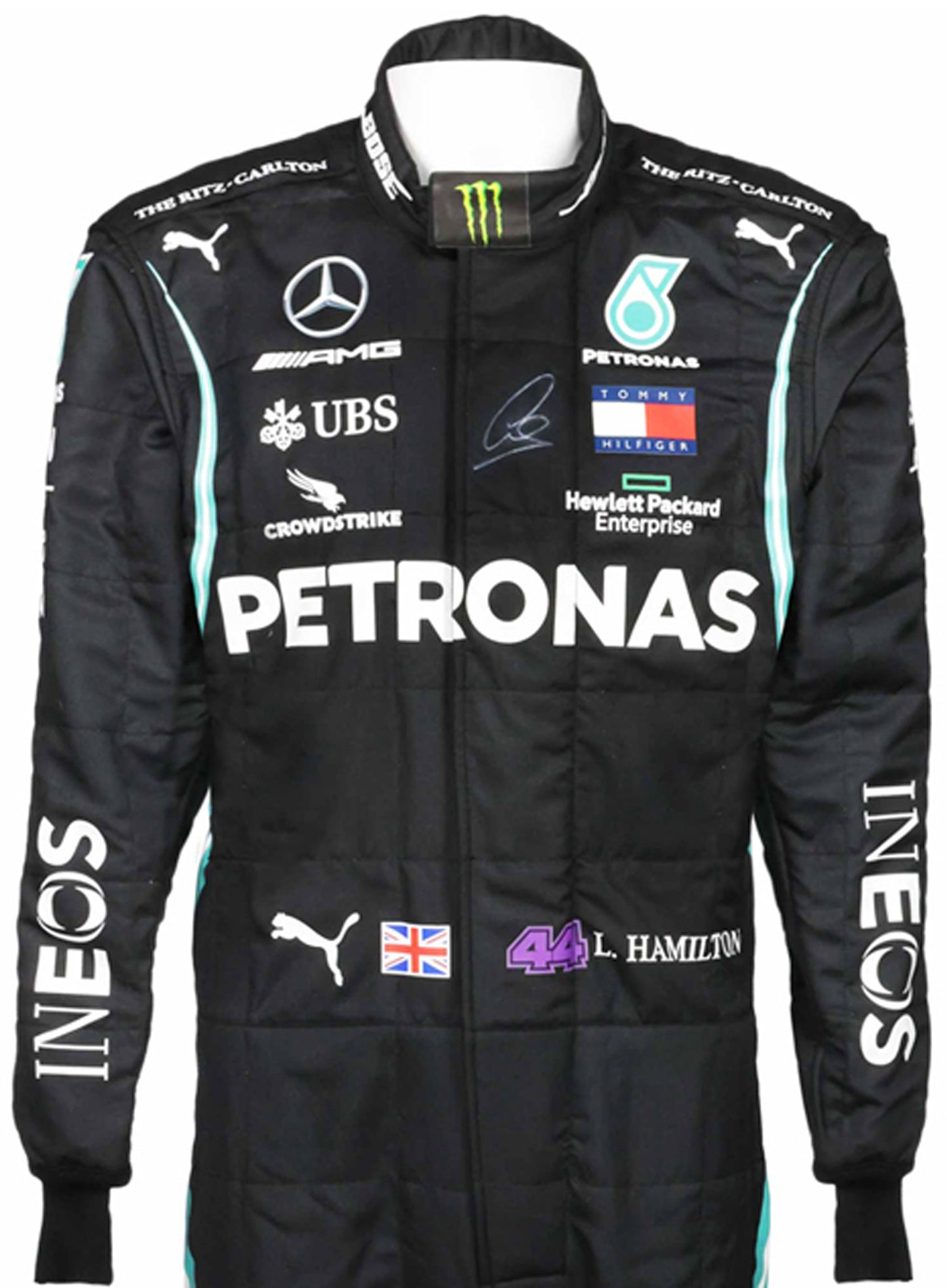 Lewis Hamilton Petronas 2020 Mercedes F1 Race Suit Go Kart Racing Suit