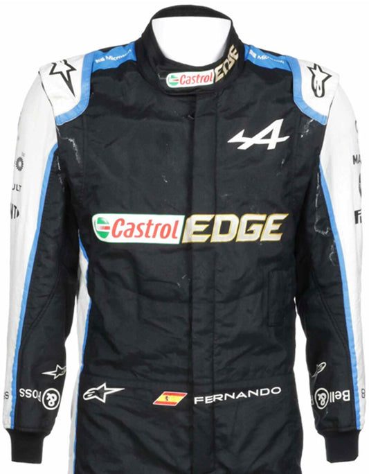 Fernando Alonso 2021 Alpine F1 Race Suit Go Kart Racing suit