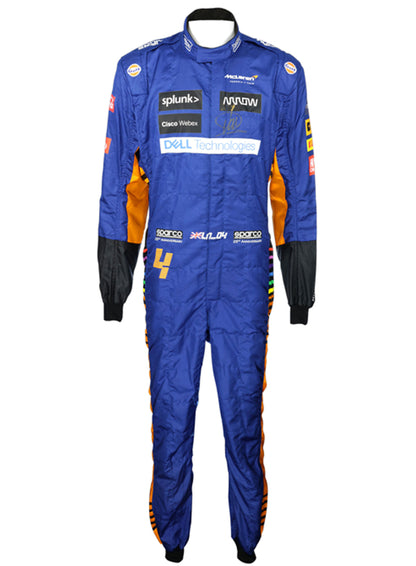 Lando Norris 2021 Mclaren F1 Race Suit Go Kart Racing Suit