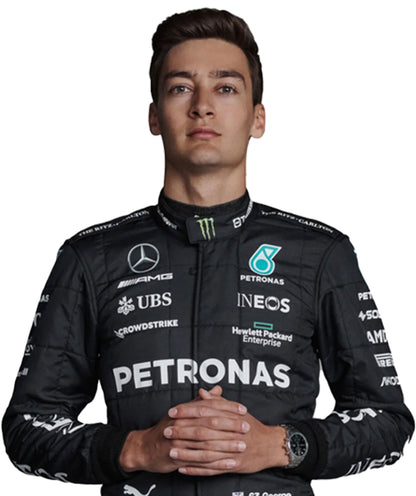 George Russell Petronas 2022 Mercedes F1 Race Suit Go Kart Racing Suit