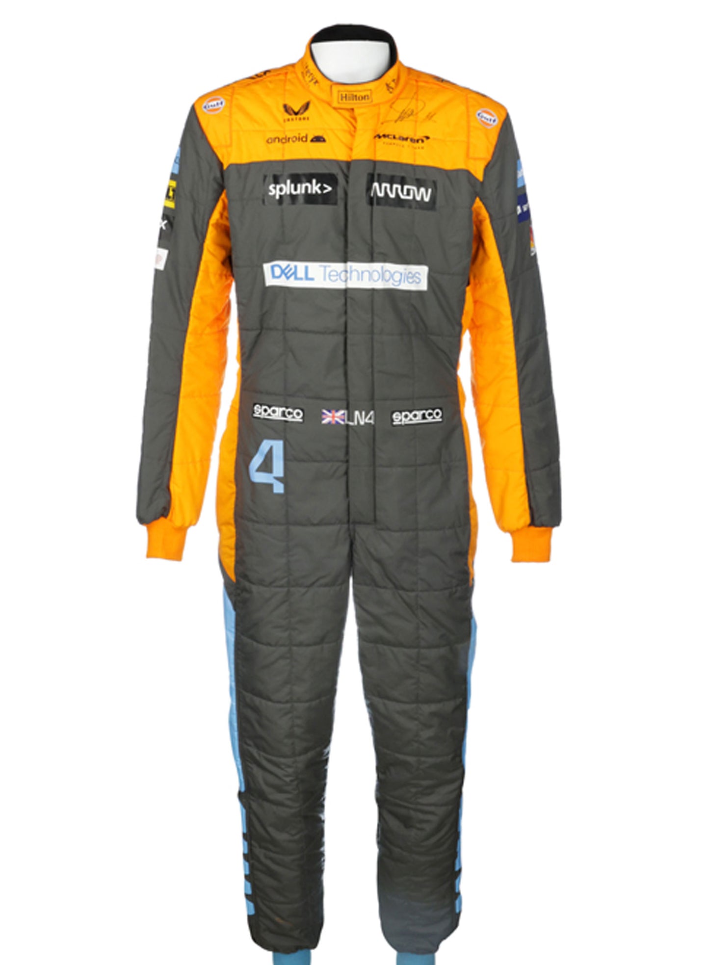 Lando Norris 2022 Mclaren F1 Race Suit  Go Kart Racing Suit