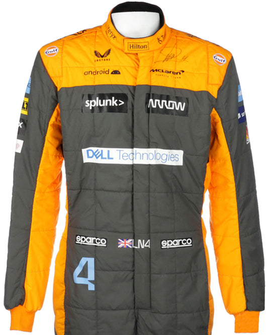 Lando Norris 2022 Mclaren F1 Race Suit  Go Kart Racing Suit