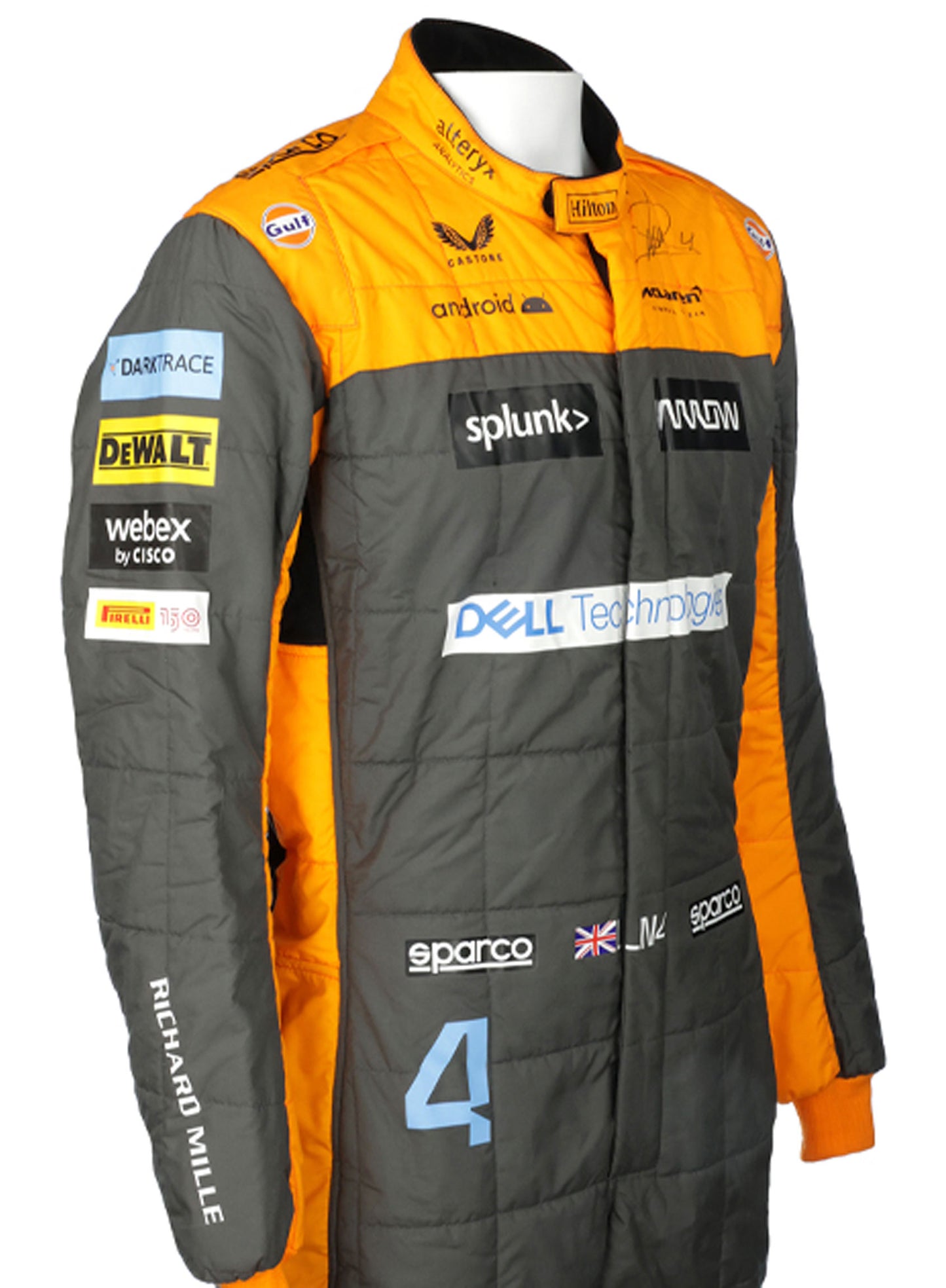 Lando Norris 2022 Mclaren F1 Race Suit  Go Kart Racing Suit