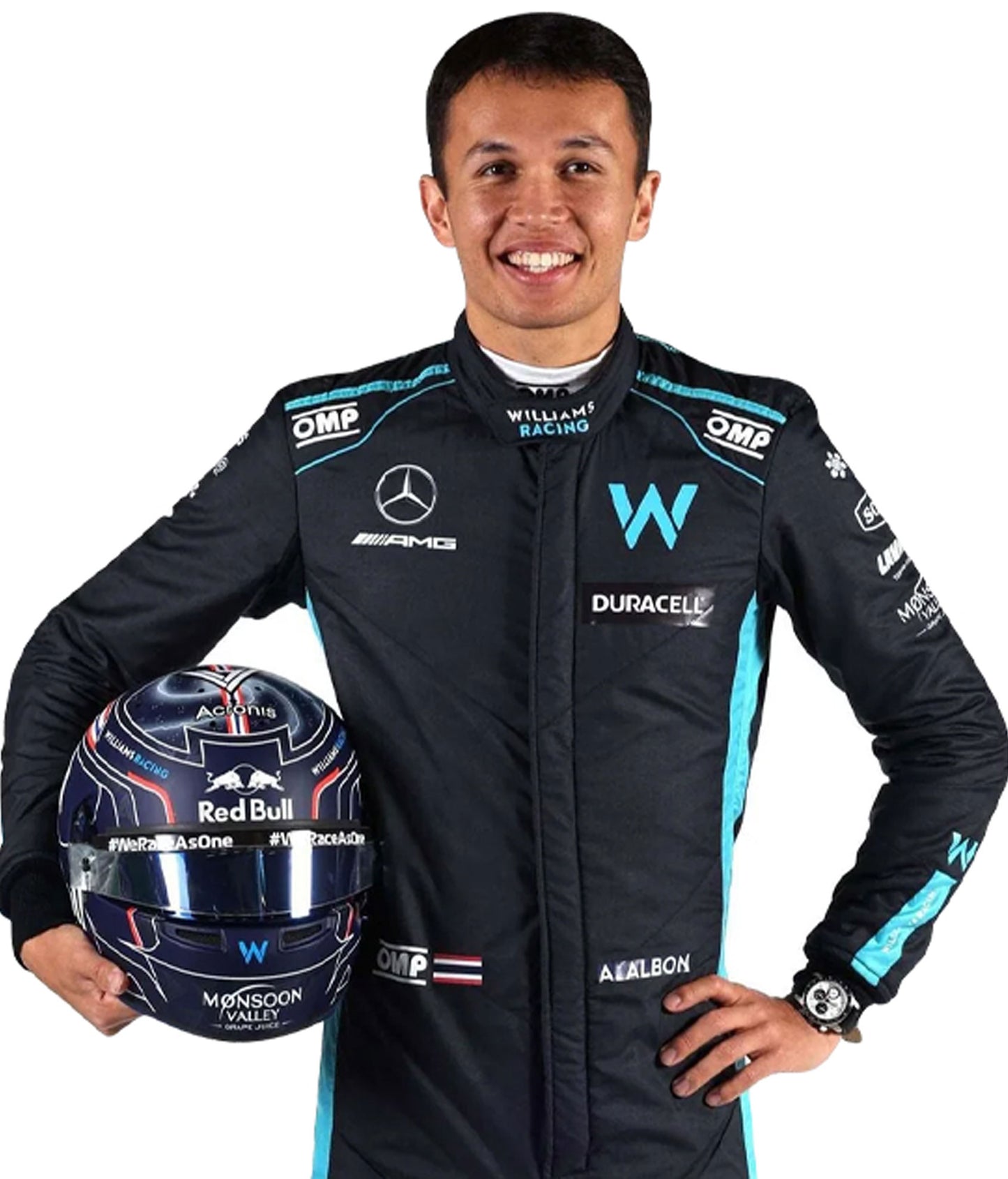 Alexander Albon 2022 New Williams F1 Race Suit Go Kart Racing Suit