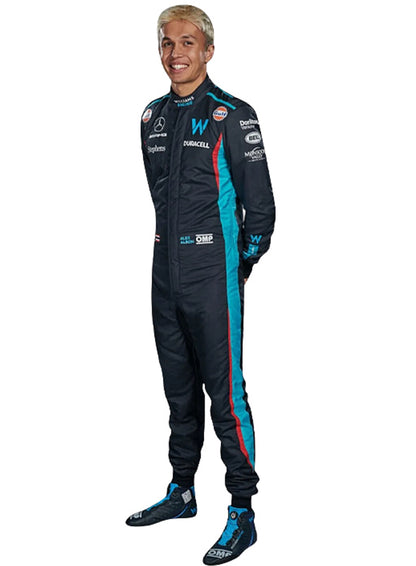 Alexander Albon 2023 Williams F1 New Race Suit Go Kart Racing Suit