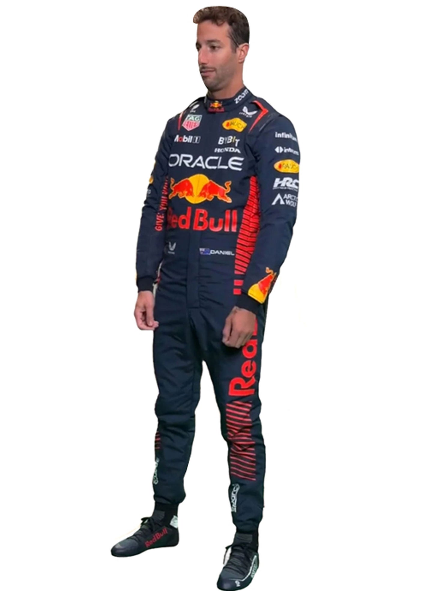 Daniel Ricciardo Red Bull Honda 2023 F1 Race Suit Cik FIA Approved Go Kart Race Suit