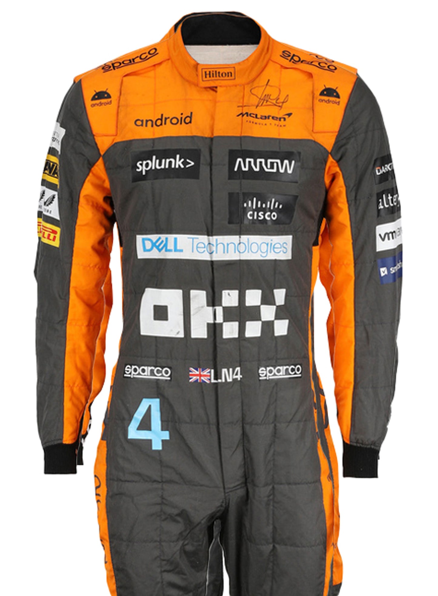 Lando Norris 2023. Mclaren F1 Race Suit Go Kart Racing Suit