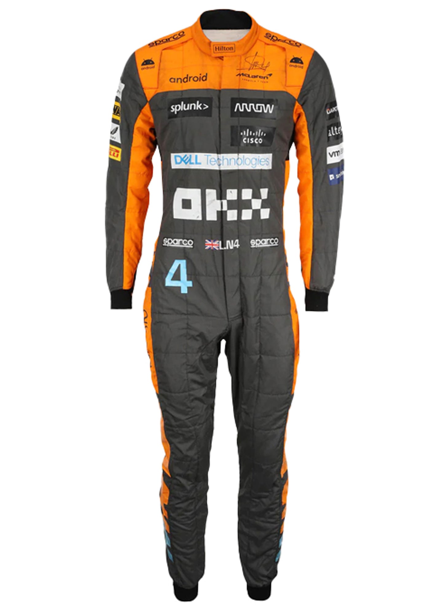 Lando Norris 2023. Mclaren F1 Race Suit Go Kart Racing Suit