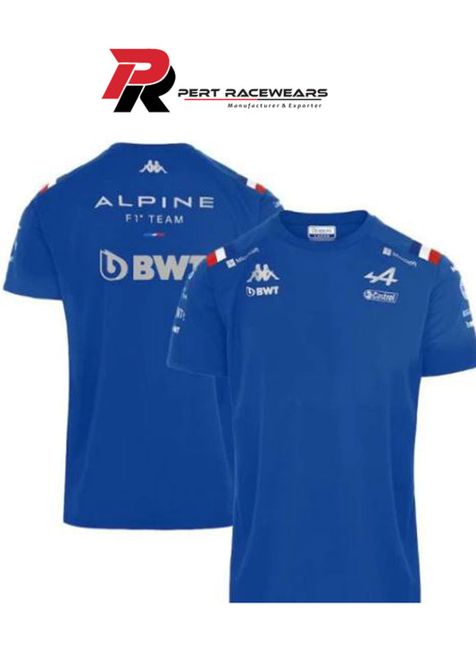 2022 BWT Alpine F1 Team Blue T-Shirt Racing T-Shirt