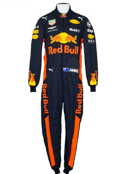 Daniel Ricciardo 2018 Red Bull Honda F1 Suit Go Kart Racing Suit