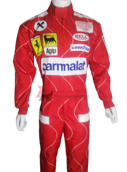 Ferari Parmalat Racing suit Go Kart Race Suit