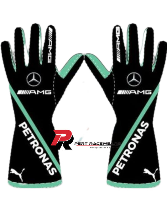 Lewis Hamilton 2023 Go Kart Racing Gloves, All Sizes Available