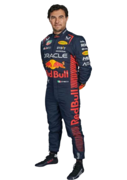 Sergio Perez 2023 Red Bull Honda Oracle F1 Race Suit, All Sizes Available