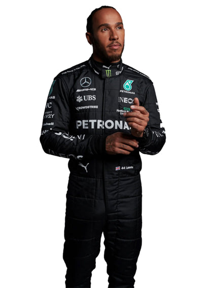 Lewis Hamilton Petronas 2023 Mercedes F1 Race Suit Go Kart Racing Suit