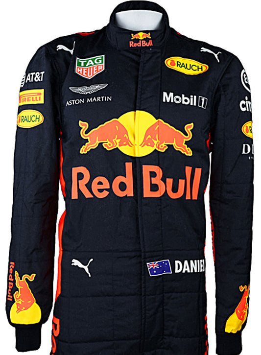 Daniel Ricciardo 2018 Red Bull Honda F1 Suit Go Kart Racing Suit