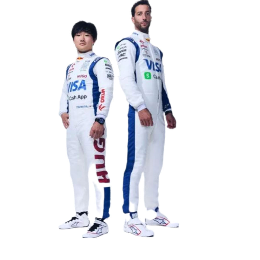 New Model 2024 Yuki Tsunoda Visa Cash App RB F1 Race Suit