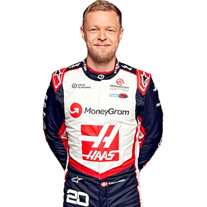 2024 new Model Kevin Magnussen 2023 F1 Race Suit Go Kart Racing Suit