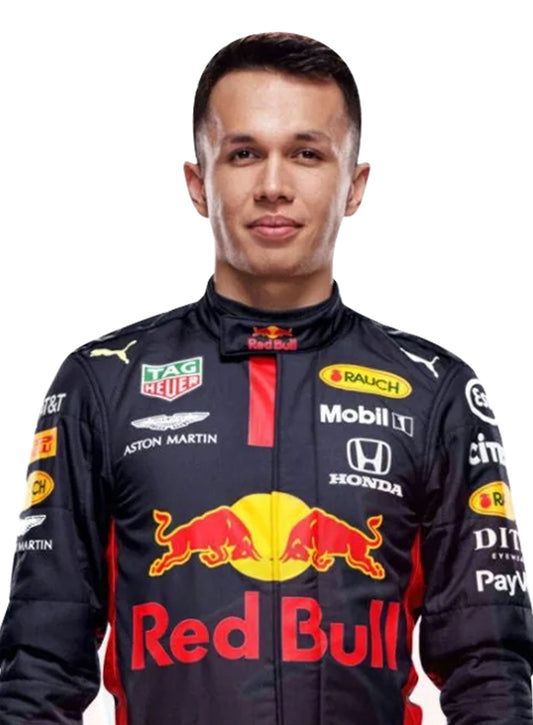 Alexander Albon Red Bull Honda 2020 F1 Race Suit Cik FIA Approved Go Kart Racing Suit