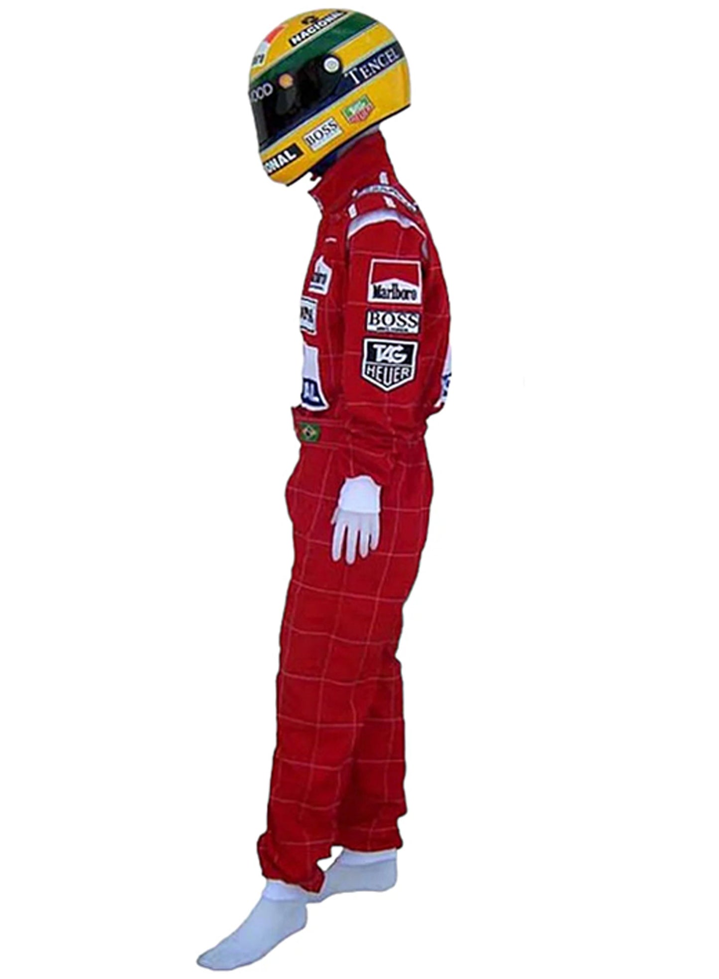 Ayrton Senna 1991 Mclaren F1 Race Suit Go Kart Racing Suit