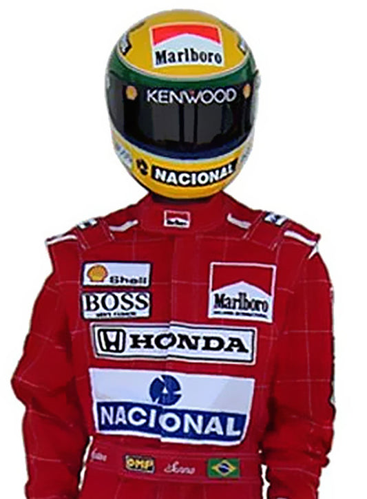 Ayrton Senna 1991 Mclaren F1 Race Suit Go Kart Racing Suit