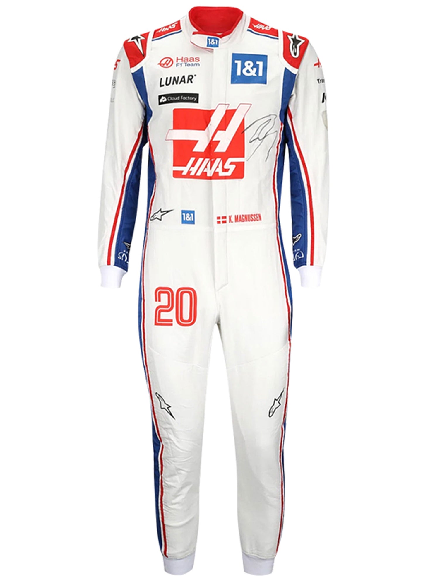 Kevin Magnussen Haas 2022 British GP F1 Race Suit