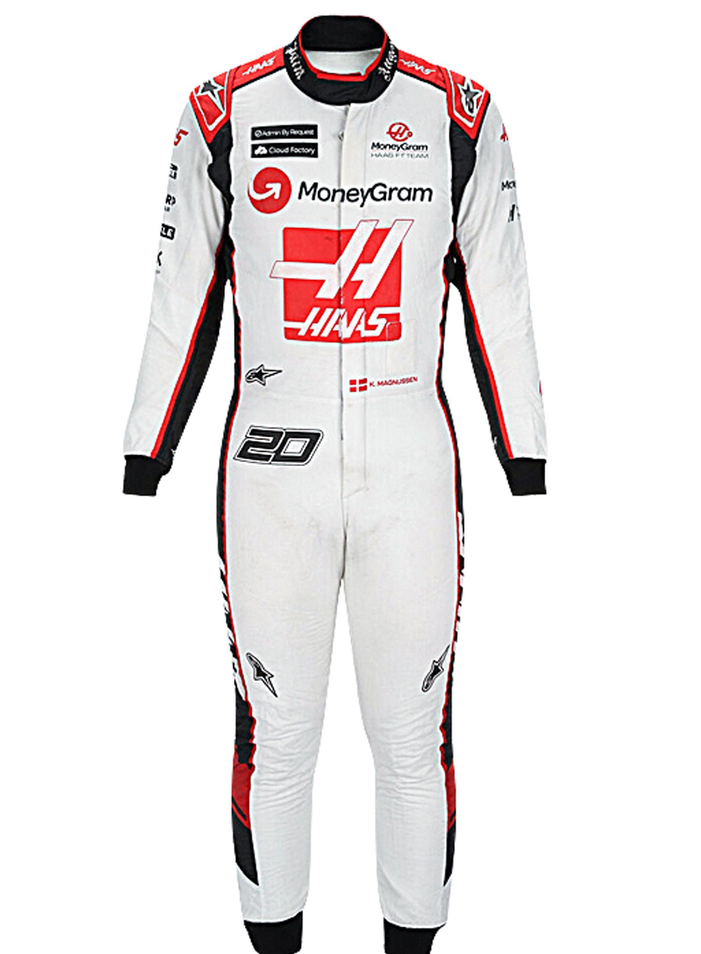 Kevin Magnussen 2023 Haas F1 Race Suit Go Kart Racing Suit