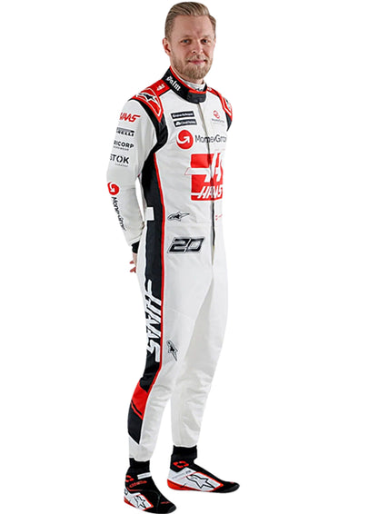 Kevin Magnussen 2023 Haas F1 Race Suit Go Kart Racing Suit